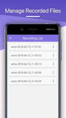 Echo Voice Recorder android App screenshot 1